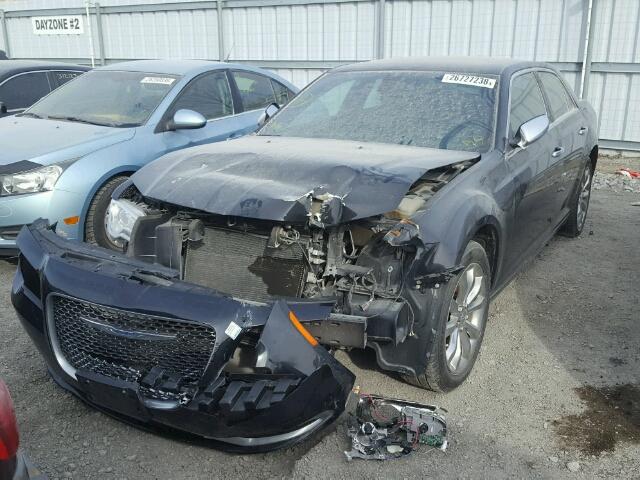 2C3CCASG9FH773045 - 2015 CHRYSLER 300C PLATI BLACK photo 2