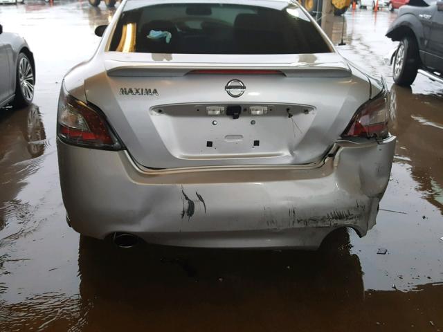 1N4AA5AP9DC819173 - 2013 NISSAN MAXIMA S SILVER photo 10