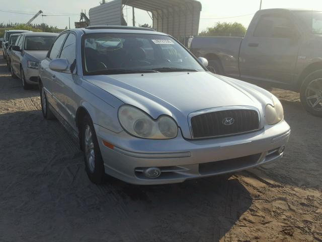 KMHWF35H73A787516 - 2003 HYUNDAI SONATA GLS SILVER photo 1