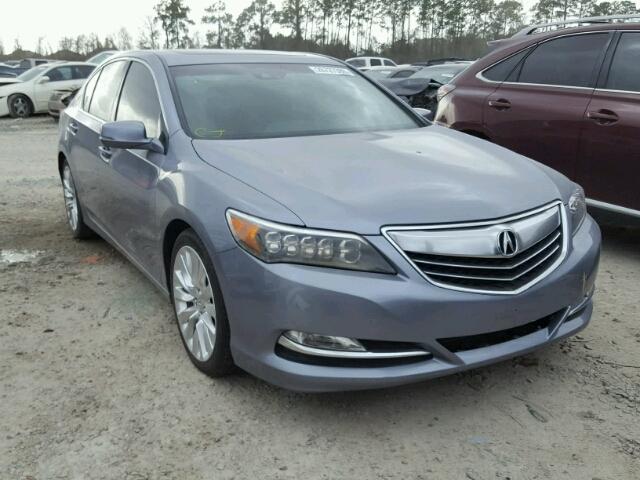 JH4KC1F50EC005969 - 2014 ACURA RLX TECH GRAY photo 1