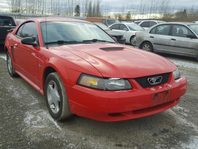 1FAFP40452F216495 - 2002 FORD MUSTANG RED photo 1