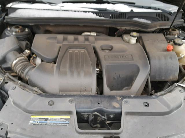 1G1AD5F59A7173476 - 2010 CHEVROLET COBALT 1LT BLACK photo 7