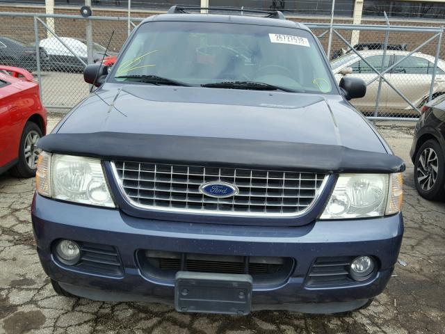 1FMZU73K25UB67229 - 2005 FORD EXPLORER X BLUE photo 9