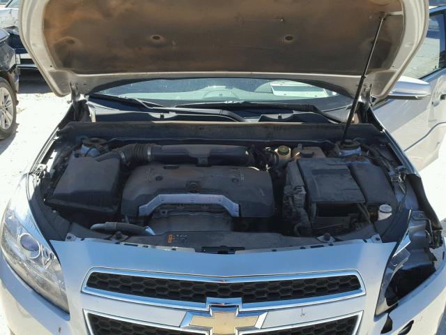 1G11C5SA5DF342960 - 2013 CHEVROLET MALIBU 1LT SILVER photo 7