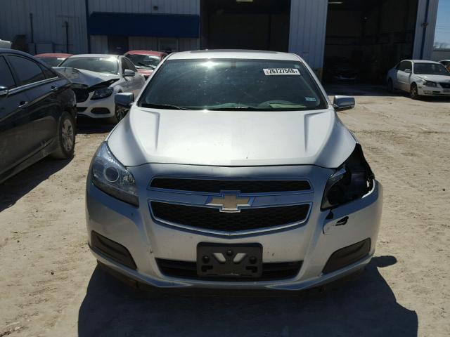 1G11C5SA5DF342960 - 2013 CHEVROLET MALIBU 1LT SILVER photo 9