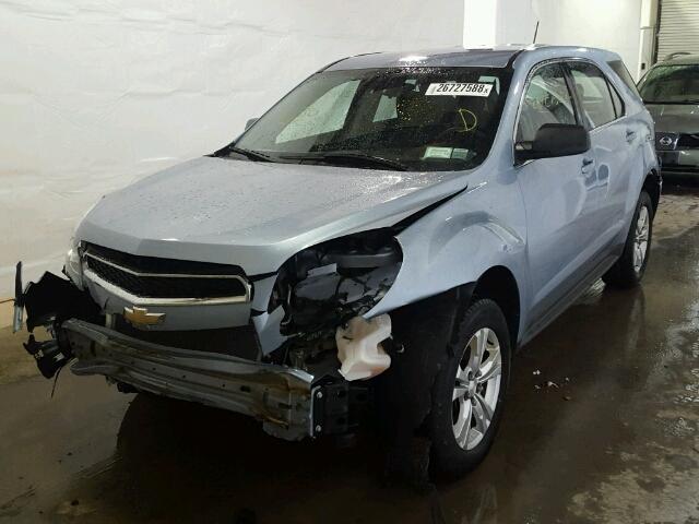 2GNALAEK0F6183404 - 2015 CHEVROLET EQUINOX LS BLUE photo 2