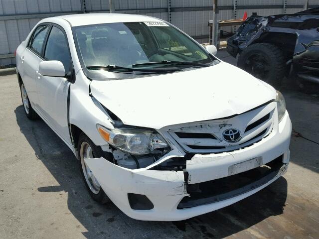 2T1BU4EE7CC843728 - 2012 TOYOTA COROLLA BA WHITE photo 1