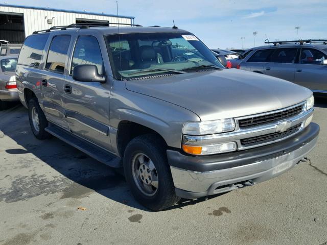 3GNFK16TX2G332660 - 2002 CHEVROLET SUBURBAN K BEIGE photo 1