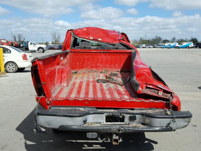 1GTHK29276E130057 - 2006 GMC SIERRA K25 RED photo 10