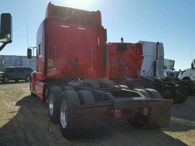 1XPHDP9X9BD118705 - 2011 PETERBILT 386 RED photo 3