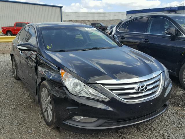 5NPEC4ACXEH817533 - 2014 HYUNDAI SONATA SE BLACK photo 1