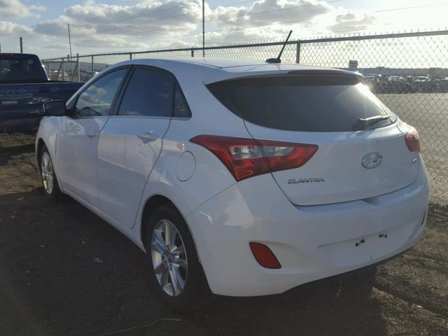 KMHD35LH8EU171193 - 2014 HYUNDAI ELANTRA GT WHITE photo 3