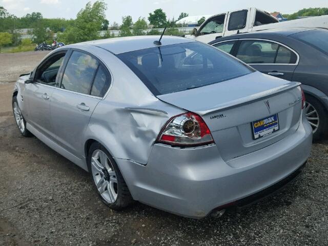 6G2ER57709L188923 - 2009 PONTIAC G8 SILVER photo 3