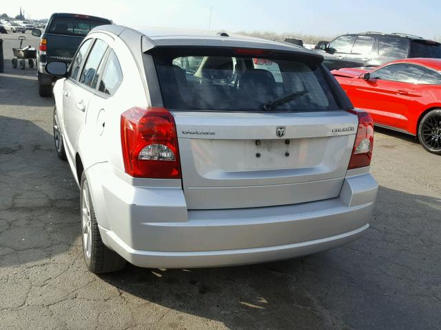 1B3CB5HA3BD237497 - 2011 DODGE CALIBER HE SILVER photo 3