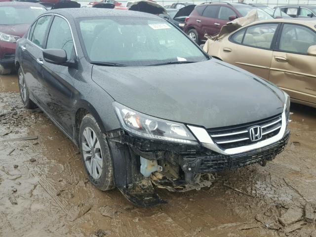 1HGCR2F32EA262959 - 2014 HONDA ACCORD LX GRAY photo 1