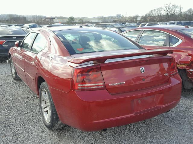 2B3KA53H37H857327 - 2007 DODGE CHARGER R/ RED photo 3