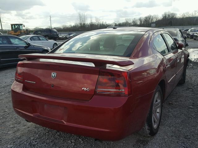 2B3KA53H37H857327 - 2007 DODGE CHARGER R/ RED photo 4