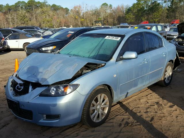 JM1BK32F571635578 - 2007 MAZDA 3 I BLUE photo 2