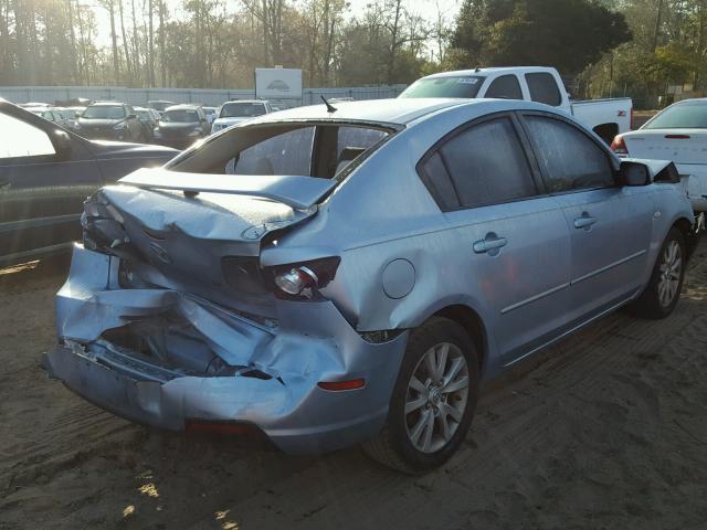 JM1BK32F571635578 - 2007 MAZDA 3 I BLUE photo 4