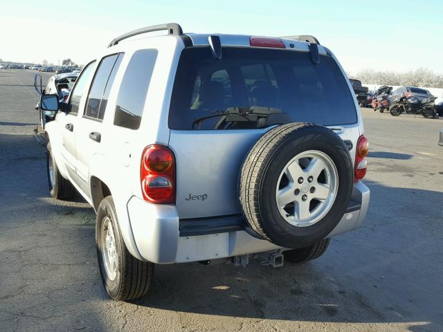 1J4GL58K32W111855 - 2002 JEEP LIBERTY LI SILVER photo 3