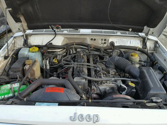 1J4FT78SXTL170105 - 1996 JEEP CHEROKEE C WHITE photo 7