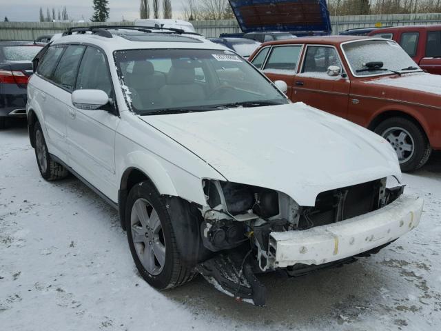 4S4BP86C764359119 - 2006 SUBARU LEGACY OUT WHITE photo 1