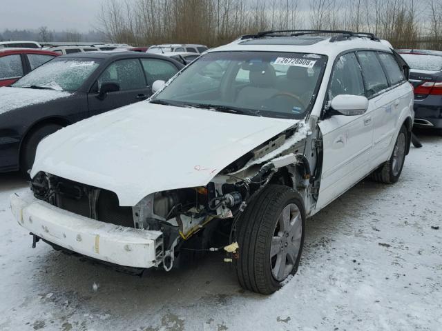 4S4BP86C764359119 - 2006 SUBARU LEGACY OUT WHITE photo 2