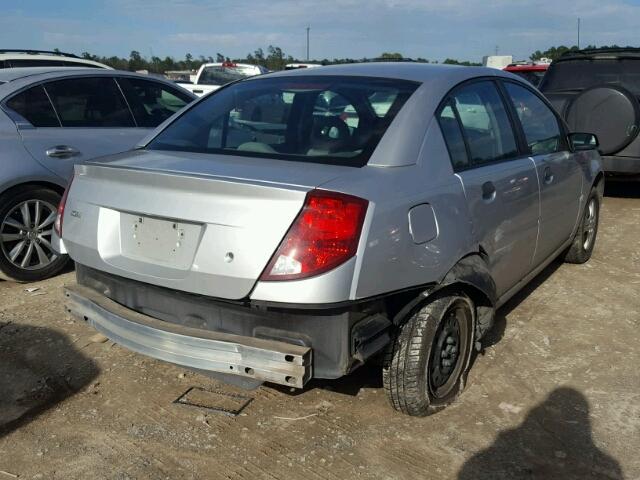 1G8AG52F05Z147561 - 2005 SATURN ION LEVEL SILVER photo 4