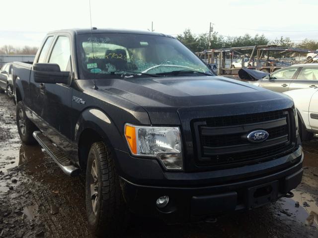 1FTFX1EFXEFA40471 - 2014 FORD F150 SUPER BLACK photo 1