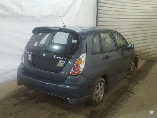 JS2RD62H765351359 - 2006 SUZUKI AERIO GRAY photo 4