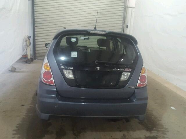 JS2RD62H765351359 - 2006 SUZUKI AERIO GRAY photo 9