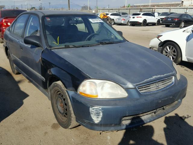 2HGEJ6622VH502673 - 1997 HONDA CIVIC DX TURQUOISE photo 1