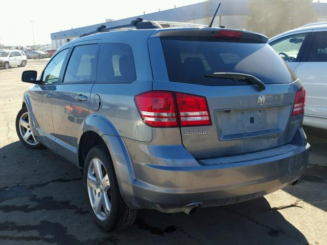 3D4GG57V19T585246 - 2009 DODGE JOURNEY SX GRAY photo 3