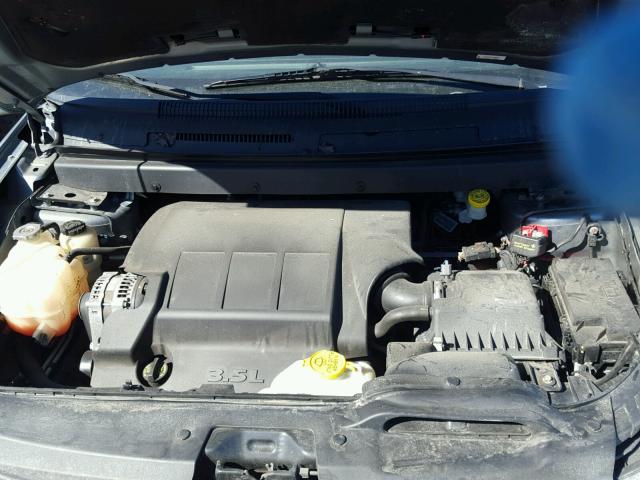 3D4GG57V19T585246 - 2009 DODGE JOURNEY SX GRAY photo 7