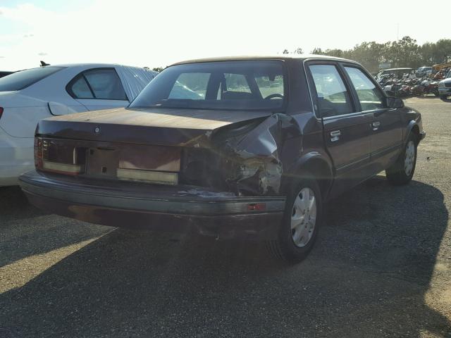 1G3AL54NXN6376336 - 1992 OLDSMOBILE CUTLASS CI MAROON photo 4