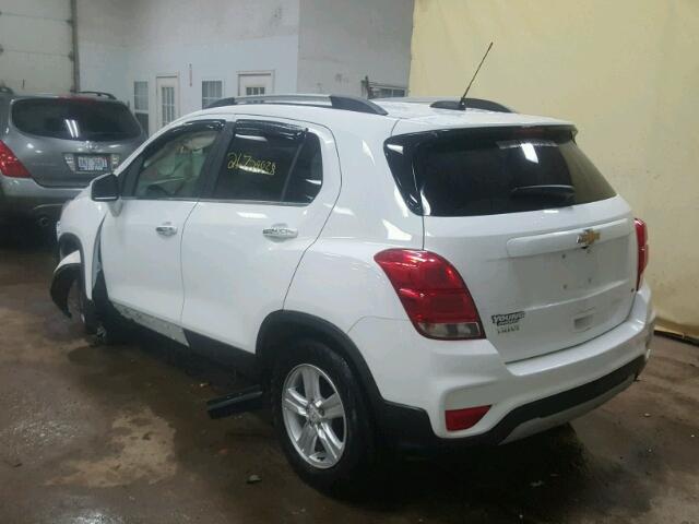 KL7CJLSB0HB086028 - 2017 CHEVROLET TRAX 1LT WHITE photo 3