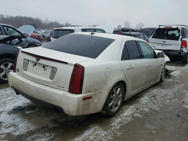 1G6DW677750224494 - 2005 CADILLAC STS WHITE photo 4