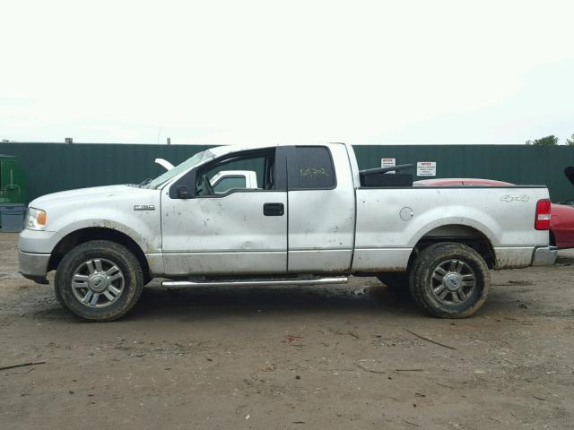 1FTPX14568FA96151 - 2008 FORD F150 SILVER photo 9