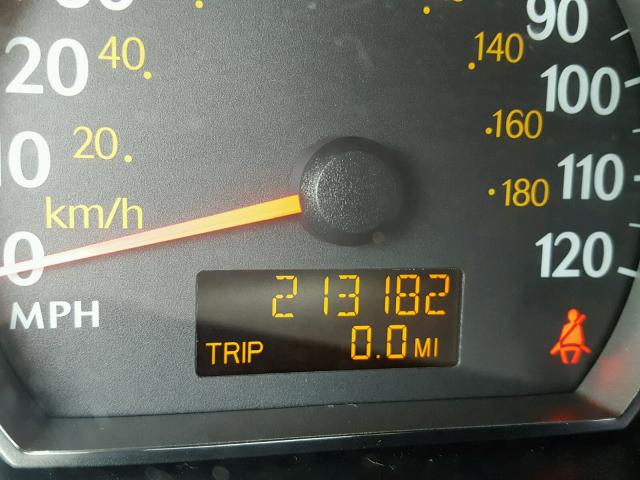 1G8AG52F45Z129824 - 2005 SATURN ION LEVEL BURGUNDY photo 8