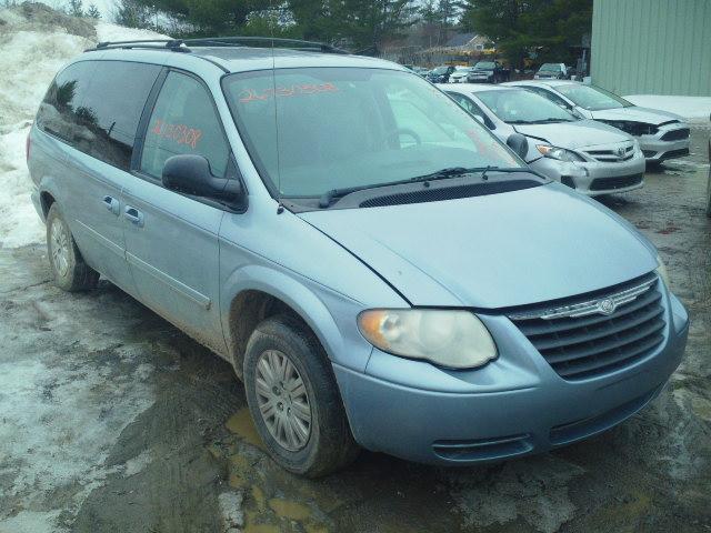 2A4GP44R56R704178 - 2006 CHRYSLER TOWN & COU BLUE photo 1