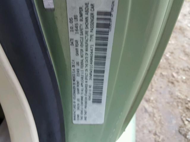 3VWRW31C46M404471 - 2006 VOLKSWAGEN NEW BEETLE 绿色 照片 10