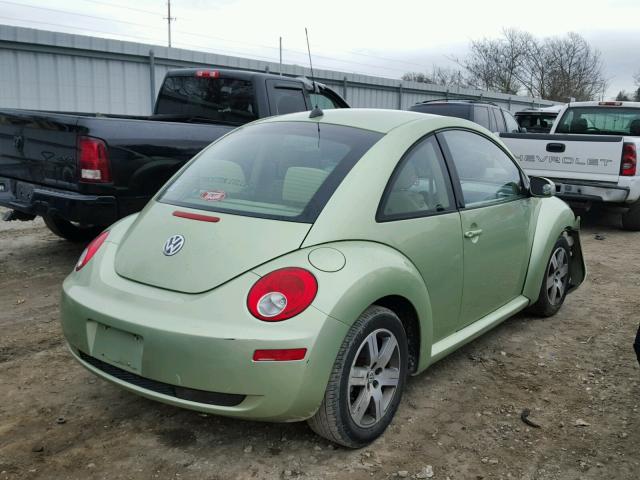 3VWRW31C46M404471 - 2006 VOLKSWAGEN NEW BEETLE 绿色 照片 4