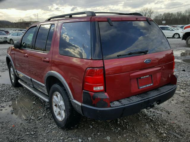 1FMDU73W84ZA52410 - 2004 FORD EXPLORER X RED photo 3