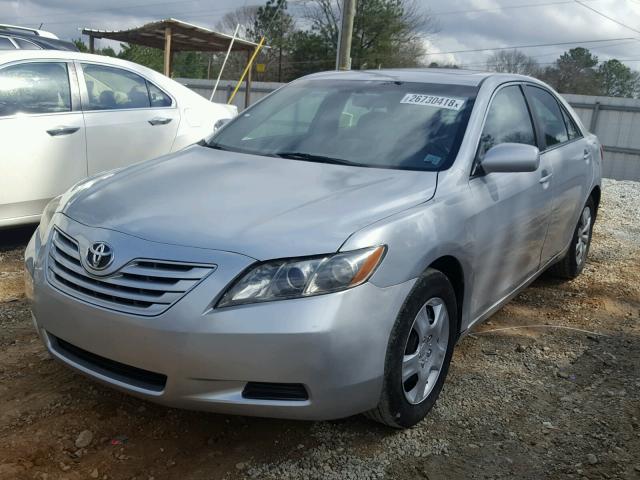 4T1BE46K37U122540 - 2007 TOYOTA CAMRY NEW SILVER photo 2