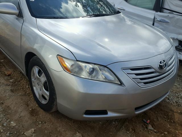 4T1BE46K37U122540 - 2007 TOYOTA CAMRY NEW SILVER photo 9