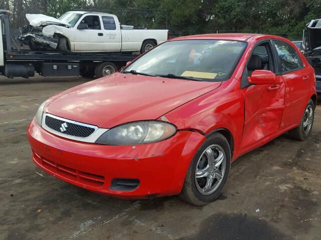 KL5JD66Z28K731679 - 2008 SUZUKI RENO BASE RED photo 2