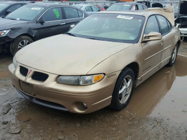 1G2WP52K0XF202575 - 1999 PONTIAC GRAND PRIX Qızıl foto 2