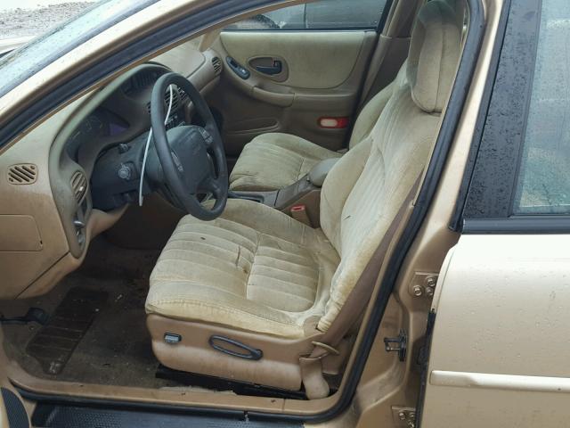 1G2WP52K0XF202575 - 1999 PONTIAC GRAND PRIX Qızıl foto 5