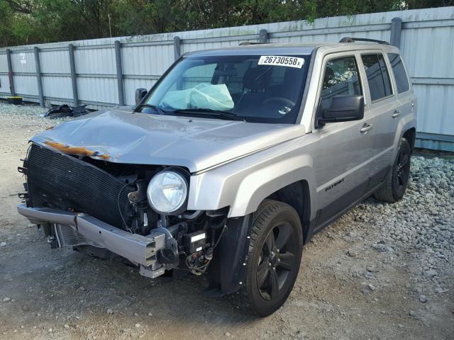 1C4NJPBA3ED812863 - 2014 JEEP PATRIOT SP GRAY photo 2