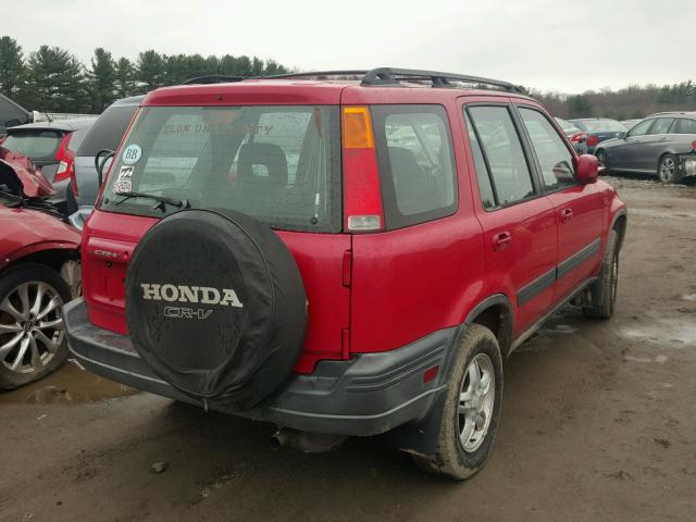 JHLRD18681C023023 - 2001 HONDA CR-V EX RED photo 4